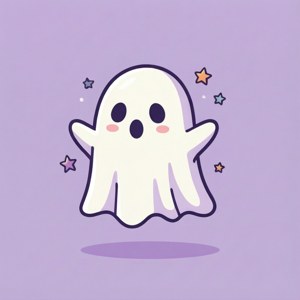 Cute Ghost Minimal