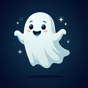 Cute Ghost Smile