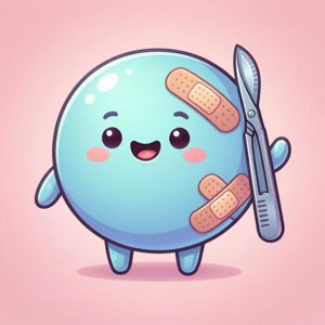 Cute Kawaii Scalpel