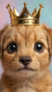 Cute King Bob Portrait