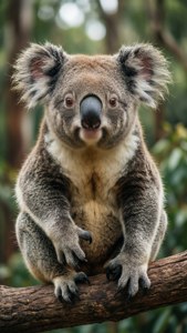 Cute Koala Portrait