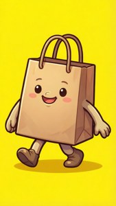 Cute Mercari Mascot