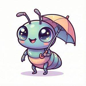 Cute Mite Character