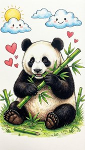 Cute Panda Doodle