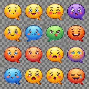 Cute SMS Bubble Icons