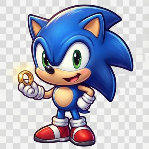 Cute Sonic with Ring