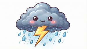 Cute Storm Cloud