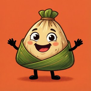 Cute Tamale Character