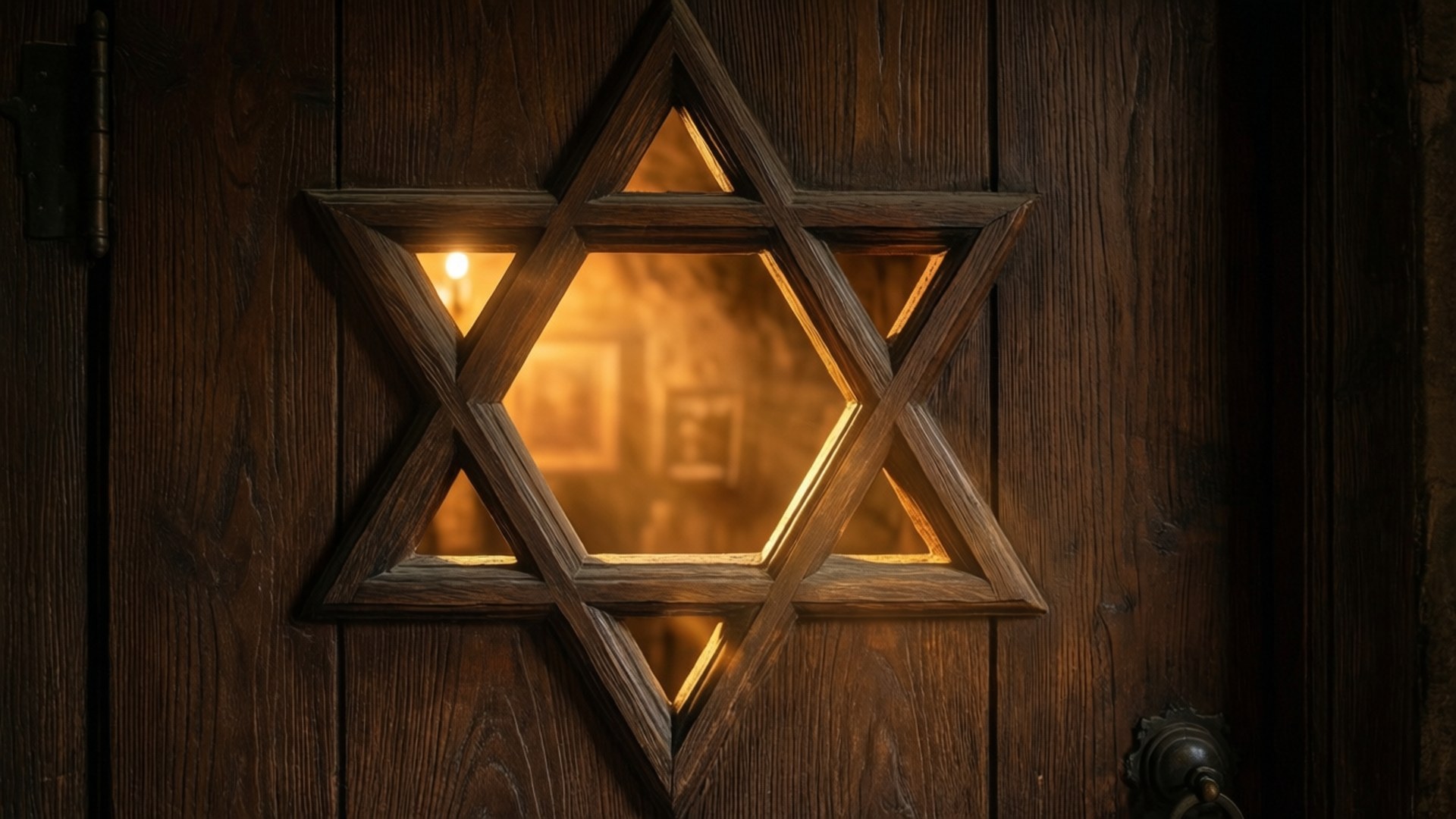 Cutout Star Door by Wallpapers.art Studio
