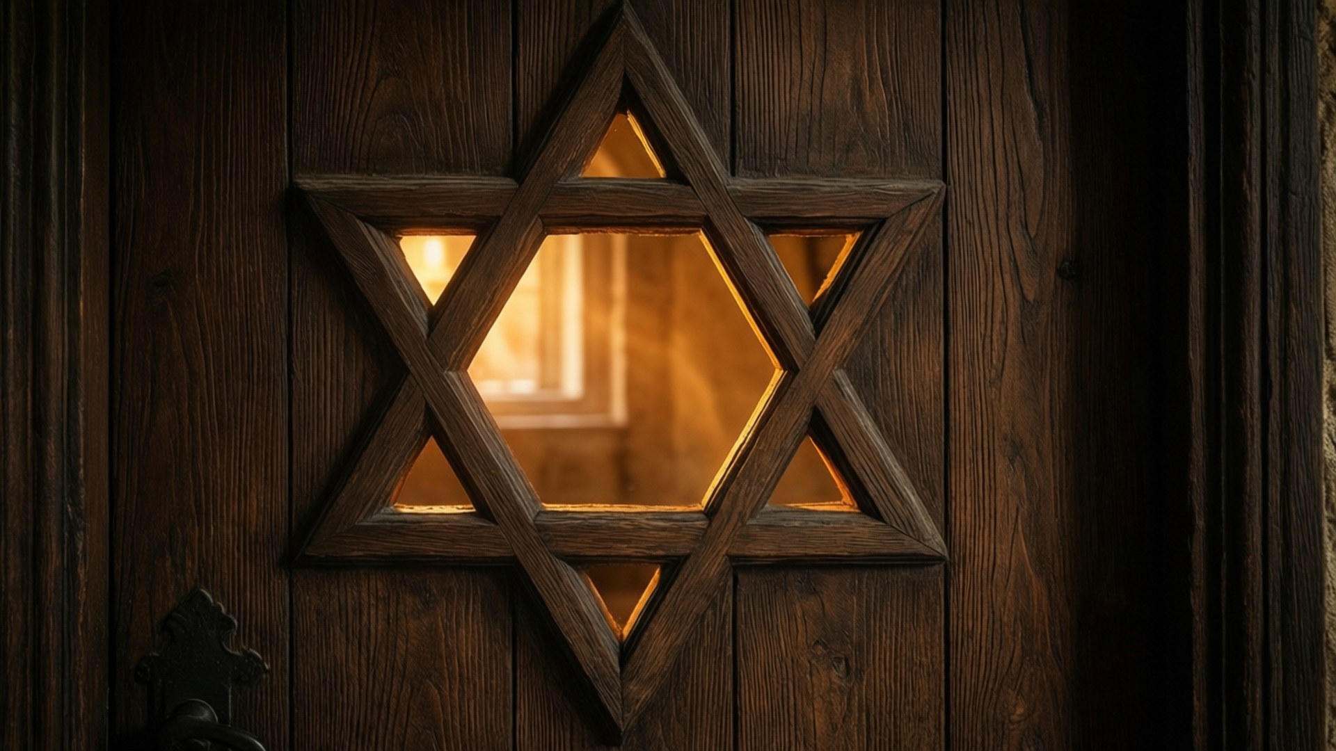 Cutout Star Door by Wallpapers.art Studio
