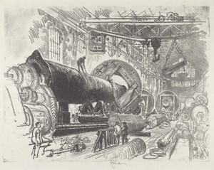 Cutting and Turning a Big Gun