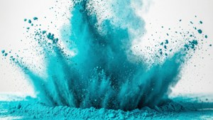 Cyan Toner Explosion