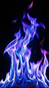 Cyber Flame Abstract