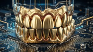 Cyber Gold Grill