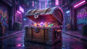 Cyberpunk Alley Chest