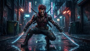 Cyberpunk Alley Vengeance