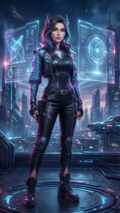 Cyberpunk Angela