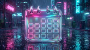 Cyberpunk Calendar Emoji