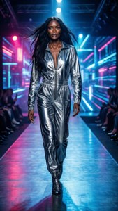 Cyberpunk Catwalk Queen