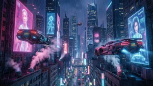 Cyberpunk City Nights