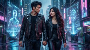 Cyberpunk Couple