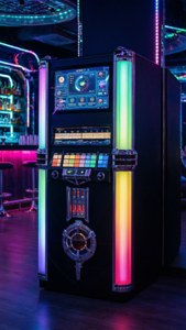 Cyberpunk Digital Jukebox