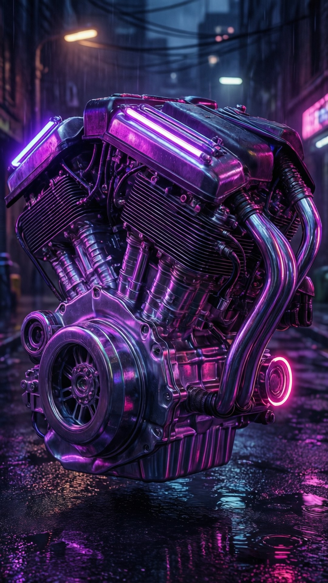 Cyberpunk Engine by Wallpapers.art Studio