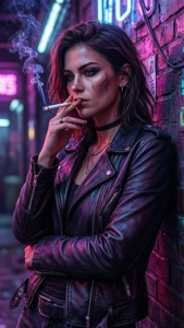 Cyberpunk Femme Fatale