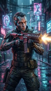 Cyberpunk Firefight