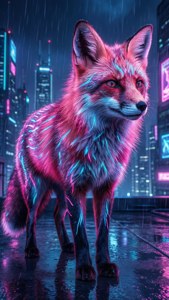 Cyberpunk Fox