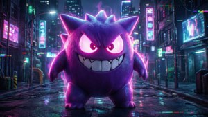 Cyberpunk Gastly
