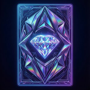 Cyberpunk Geometric Tarot