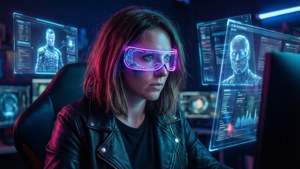 Cyberpunk Hacker