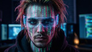 Cyberpunk Hacker