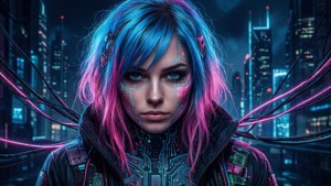 Cyberpunk Hacker