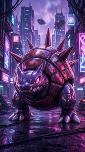 Cyberpunk Heracross City