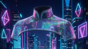 Cyberpunk Holographic Top