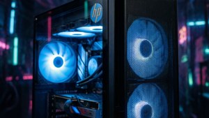 Cyberpunk HP Desktop Glow