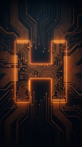 Cyberpunk HubSpot Circuit