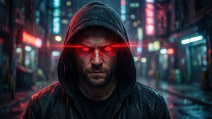 Cyberpunk Laser Glare