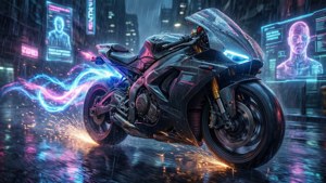 Cyberpunk Moto Boost