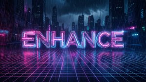 Cyberpunk Neon Grid