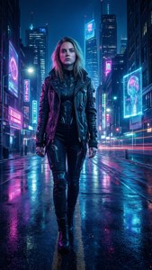 Cyberpunk Neon Night