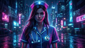 Cyberpunk Nurse