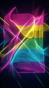 Cyberpunk Pansexual Abstract