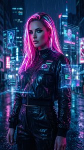 Cyberpunk Pauline