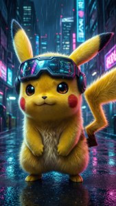 Cyberpunk Pikachu