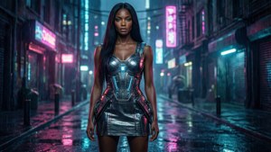 Cyberpunk Queen