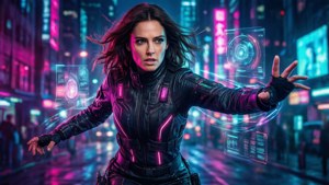Cyberpunk Queen