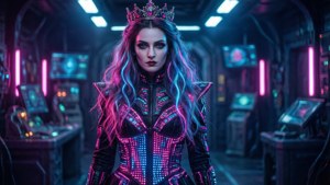 Cyberpunk Queen